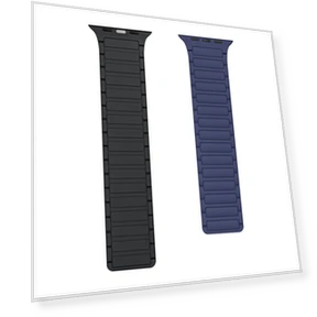 Magnetic Loop Silicone Watch Band — Watch Accessories