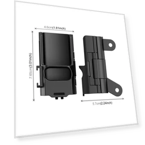 Plastic Protection Frame Expansion Cold Shoe Adapter Bracket — Shoe Mount, PULUZ