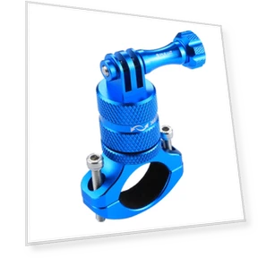 360 Degree Rotation Bike Aluminum Handlebar Adapter Mount — Mounts & Clamps, PULUZ