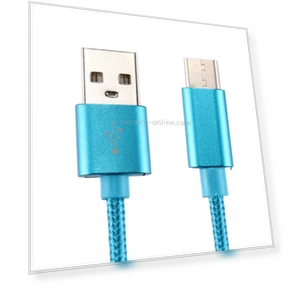 Knit Texture USB to USB-C / Type-C Data Sync Charging Cable — Cables