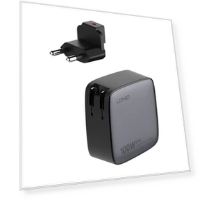 100W GaN USB+3 USB-C Interface Charger — Chargers, LDNIO