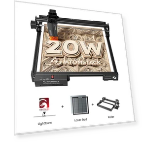 20W Laser Engraver Kit — Engraving Equipment & Accessories, ATOMSTACK