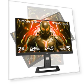 Fast IPS QHD 240Hz Gaming Monitor — Display Solutions, TITAN ARMY