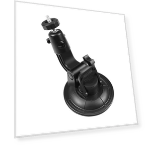 Car Suction Cup Mount with Phone Clamp — Vehicle Mounts, PULUZ