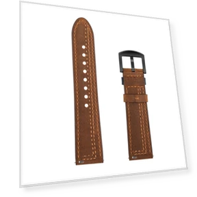 Zigzag Leather Watch Band — Ремешки для часов, Huawei