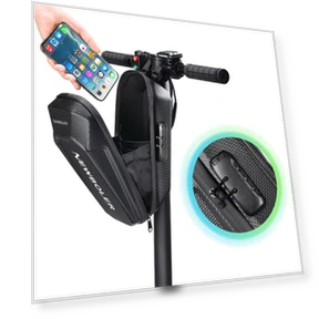 Electric Scooter Bag with Combination Lock — Accessories, NEWBOLER
