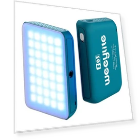 Portable RGB Video Light — Selfie Lights, Weeylite