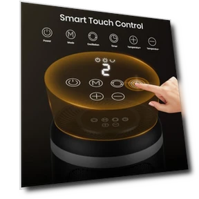Portable Space Heater with Digital Display — Portable Heating Solutions, OGACFO