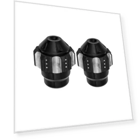 Universal CNC Aluminum Alloy Anti-Fall Front Fork Cup Motorcycle Wheel Protection Ball — Fork Guards