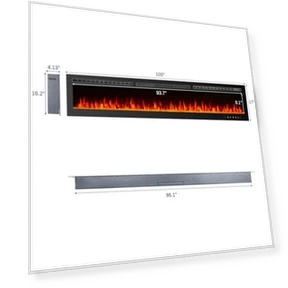Electric Fireplace Insert — Electric Heating Solutions, CharaVector