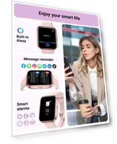 Smart Watch for Women — Smartwatches, Tensky