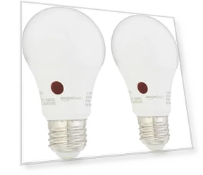 Dusk to Dawn Sensor LED Light Bulb — Street Lighting, Amazon Basics