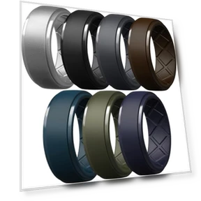 Silicone Rings Multipack — Smart Rings, Egnaro