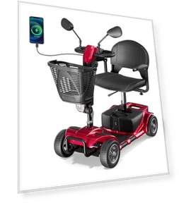 4 Wheel Mobility Scooter — Mobility Scooters, VOCIC