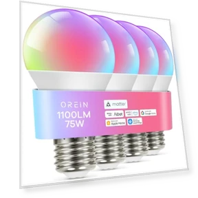 Matter Smart Light Bulb — LED, OREiN
