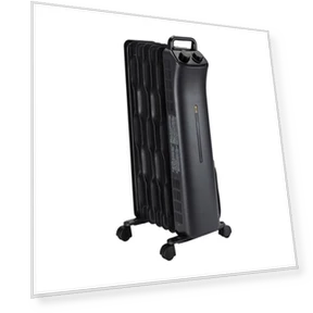Portable Radiator Heater with 7 Oil-Filled Fins — Heater Spare Components, Amazon Basics