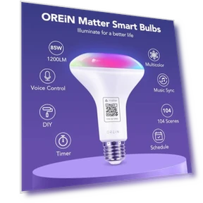Smart Light Bulb — LED, OREiN