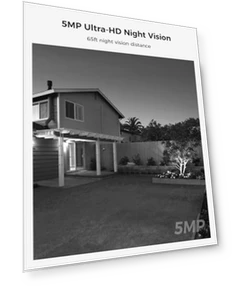 Wireless Security Camera Outdoor Kit — Outdoor Security Cameras, Hiseeu