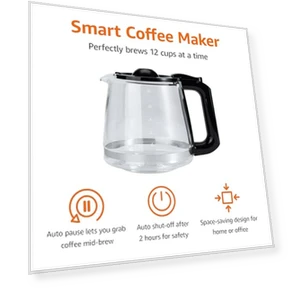 12 Cup Drip Coffee Maker — Coffee Makers, Amazon Basics