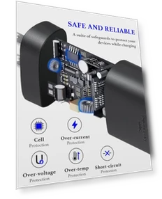25W Type C Fast Charger with 10ft Cable — Cables, Shenzhen Yijiapin Trading Co., Ltd.