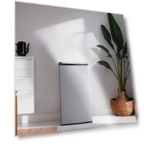 Compact Refrigerator with Freezer — Mini Fridges, Tehanld