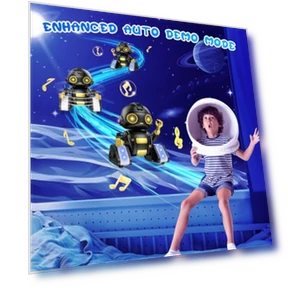 RC Robot with Gesture Sensing & LED Eyes — Interactive Figures & Robots, Shantou Globalwin Intelligent Technology Co.,Ltd.