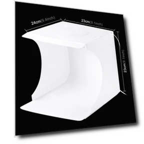 Folding Portable LED Light Photo Studio Box Kit — Photography Lighting & Studio Equipment, PULUZ