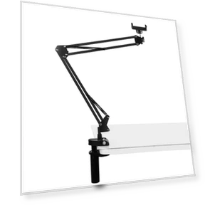 Live Broadcast Desktop Articulating Arm Holder with Phone Clamp — Vehicle Phone Holders, PULUZ