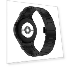 Quick Release Button H Shaped Stainless Steel Watch Band — Girls' Watch Straps, Samsung