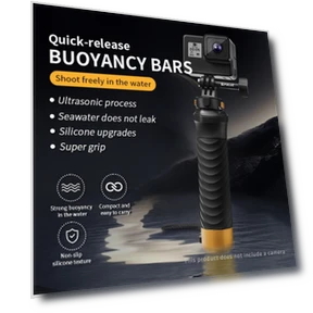 Quick Release Floating Handle Hand Grip — Action Cameras, PULUZ