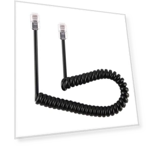 Telephone Extension Coil Cable Cord — Telephone Cords