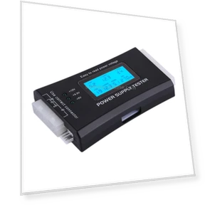 Digital LCD Display PC Computer Power Supply Tester — Battery Testing Tools