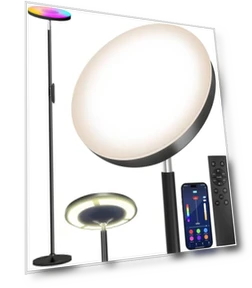 Double Side Lighting LED Floor Lamp — Standing Lights, Keepsmile