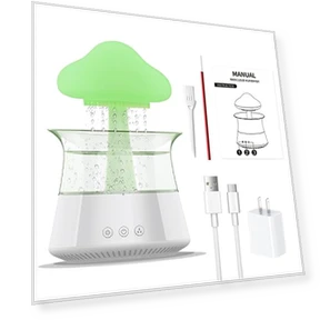 Rain Cloud Humidifier Water Drip — Air Moisturizers, Rican