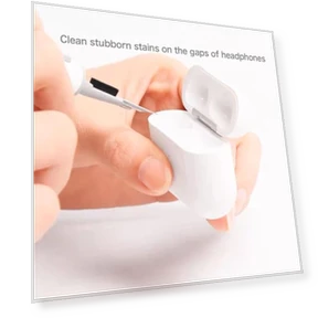 3-in-1 Earphone Cleaner Kit — Cleaners, ALBAPINE