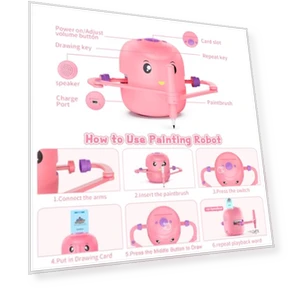 Interactive Educational Drawing Robot for Kids — Interactive Learning Devices, CYJBE