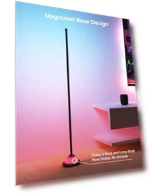 Smart RGB LED Floor Lamp with Music Sync — LED Strips, APPECK