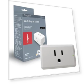 Wi-Fi Matter Smart Plug — Smart Home Hubs & Controllers, Legrand