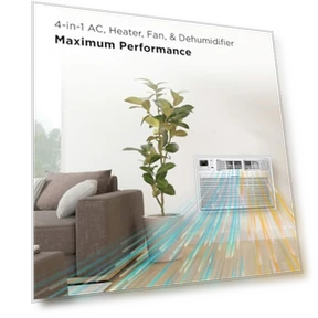 Smart Through-The-Wall Air Conditioner, Heater, Fan & Dehumidifier — Cooling Solutions, TCL