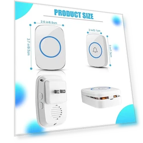 Waterproof Wireless Doorbell Kit — Kits, Fabbay