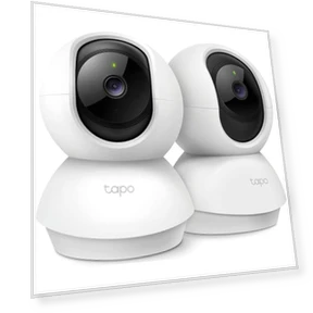 2K Pan/Tilt Security Camera — Baby Monitors, TP-Link