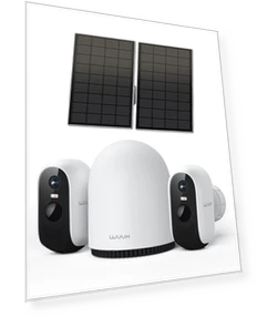 2K Solar Security Cameras Wireless Outdoor — Security Cameras, WUUK