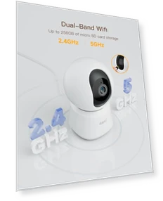 5G Security Camera Indoor — Baby Monitors, ARENTI