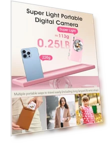 Autofocus 4K Vlogging Camera for Photography — Compact Digital Cameras, Lecnippy