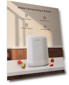Electric Composter for Kitchen — Waste Management Solutions, Ouaken