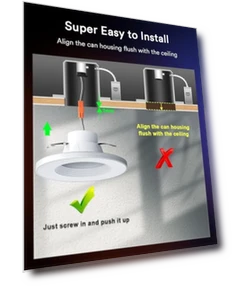 Retrofit Smart WiFi Recessed Lighting — Kits, Lumary