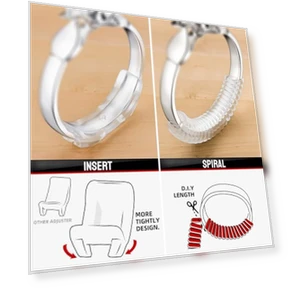 Silicone Ring Sizer Adjuster for Loose Rings — Украшения для колец, Omilly