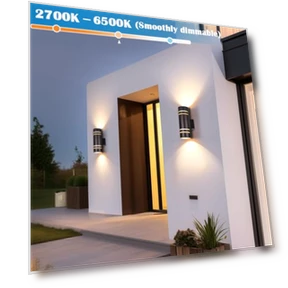 Smart RGB Outdoor Wall Lights — Garden Illumination, iYogaled