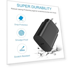 25W Super Fast Type C Charger with Cable — Chargers & Adapters