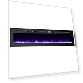 70 inch Electric Fireplace Insert — Electric Heating Solutions, CharaVector